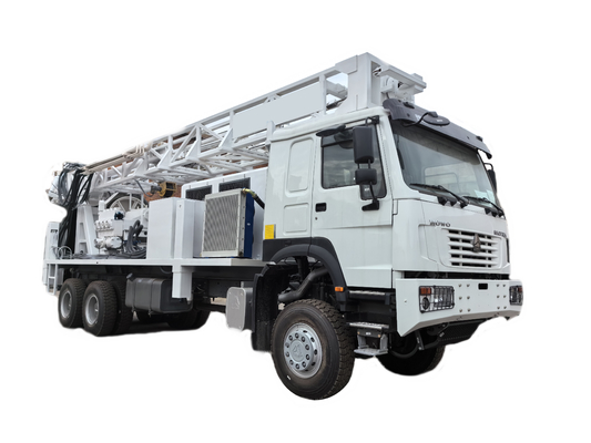 1200 meters water drill rmachine with mud pump and air compressor CDC-1200