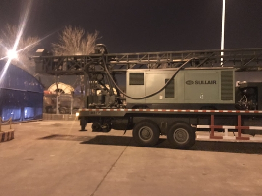 Гидравлической Dia300mm установленное тележкой хорошо сверля технологию