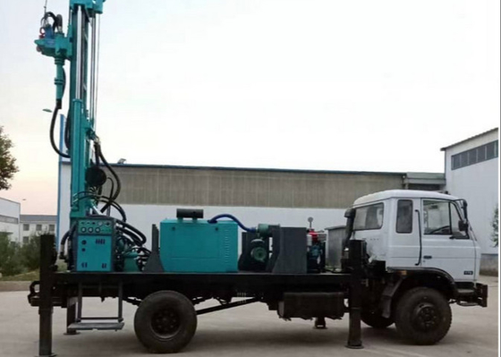 снаряжение сверла Borewell компрессора воздуха глубины 720m установленное тележкой